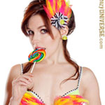 Sassy Feathers Candy Burlesque